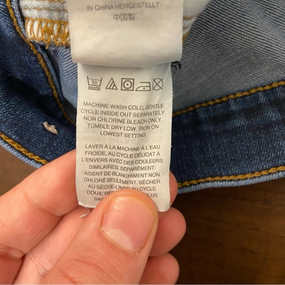 Madewell Dark Wash 9” High Rise Skinny Denim Blue Jeans Women’s 28x28 - Picture 8 of 13